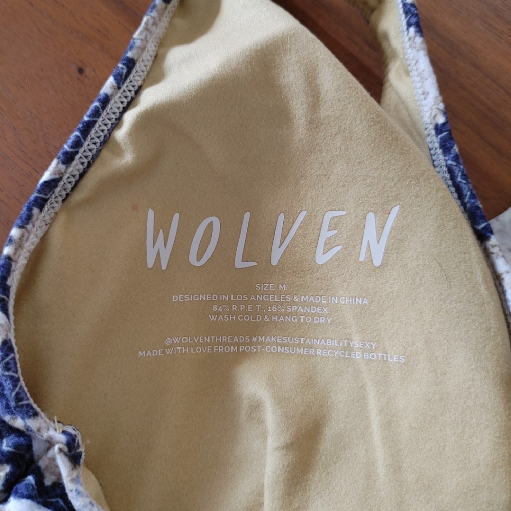 Wolven Reverie Racerback bra - Picture 6 of 8
